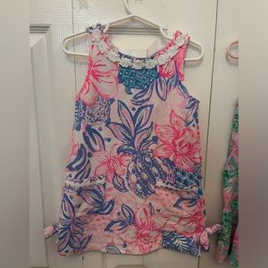 Lilly Pulitzer toddler shirt dress size 2-3 worn 2-3 times